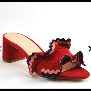 Loeffler Randall vera block heel sandals, size 8